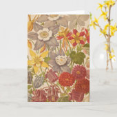 Aquilegia | George Nicholson Kaart (Gele Bloem)