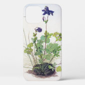 Aquilegia vulgaris Flower, Albrecht Durer Case-Mate iPhone Case (Achterkant)