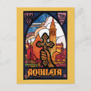 Aquileia  Italiaans reisbureau Briefkaart