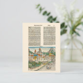 Aquileia Italië Neurenberg Kroniek middeleeuws boe Briefkaart (Staand voorkant)