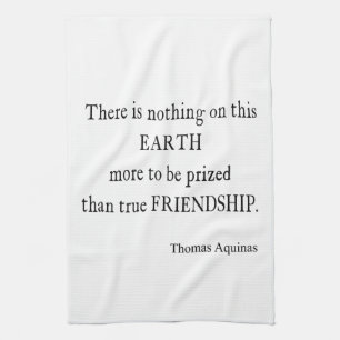  Aquinas Friendship Inspirerend Quote Theedoek
