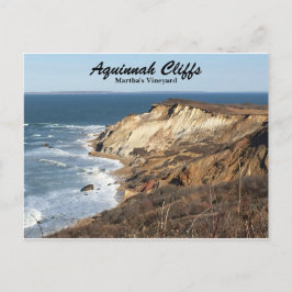Aquinnah Kliffen van Martha's Vineyard Ansichtkaar Briefkaart