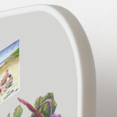 Aquinnah-medaille op een pickleball racket (Links Detail)