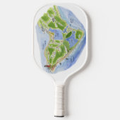 Aquinnah-peddel Pickleball Paddle (Achterkant)