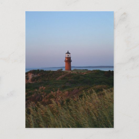 Aquinnah Sunset and Lighthouse Briefkaart (Voorkant)