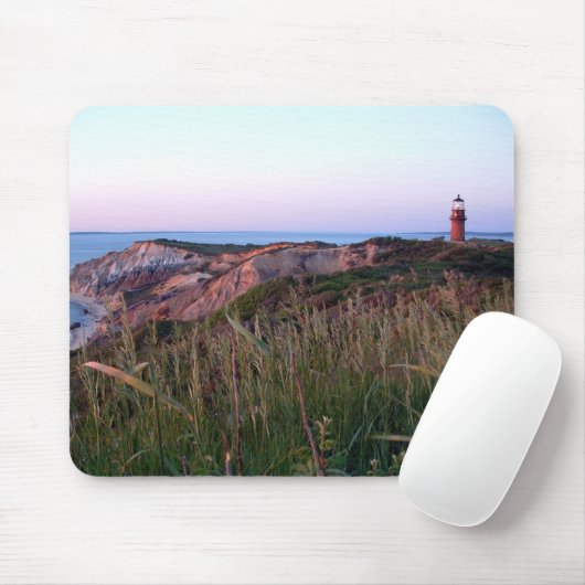 Aquinnah Sunset and Lighthouse Mousepad Muismat (Met muis)