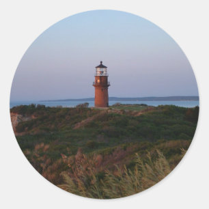 Aquinnah Zonsondergang en Vuurtoren Sticker