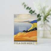  Aquitaine, Pyla-sur-mer, Frankrijk - Briefkaart (Staand voorkant)