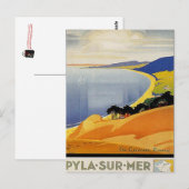  Aquitaine, Pyla-sur-mer, Frankrijk - Briefkaart (Voorkant / Achterkant)