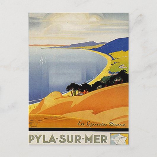  Aquitaine, Pyla-sur-mer, Frankrijk - Briefkaart (Voorkant)
