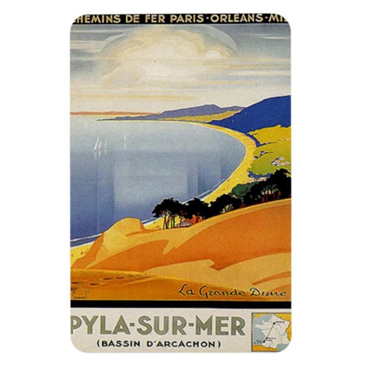 Aquitaine, Pyla-sur-mer, Frankrijk - Magneet (Verticaal)