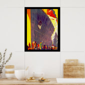 Aquitania Departing Poster (Keuken)