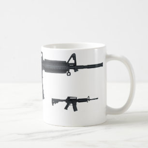 AR15 aanvalgeweer Koffiemok