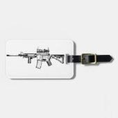 AR15 BAGAGELABEL (Voorkant horizontaal)