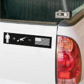 AR15 Freedom Sticker (Op Truck)