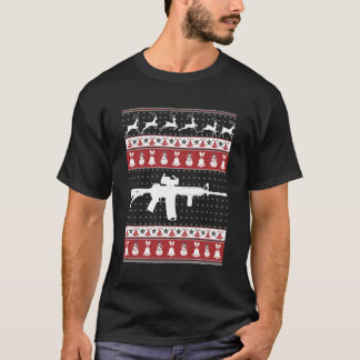 AR15 Lelijke Trui Xmas voor Kerstmis T-shirt