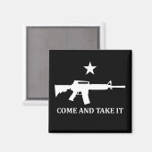 AR15 M4 KOM EN NEEM HET ronde magneet (Voorkant / Achterkant)