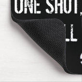 AR15 Muismat - Eén schot, één dood (Hoek)