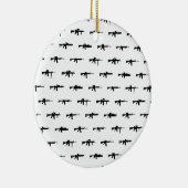 AR15-patroon Keramisch Ornament (Rechts)