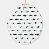 AR15-patroon Keramisch Ornament (Links)
