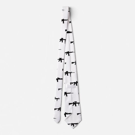 AR15-patroon Stropdas (Achterkant)