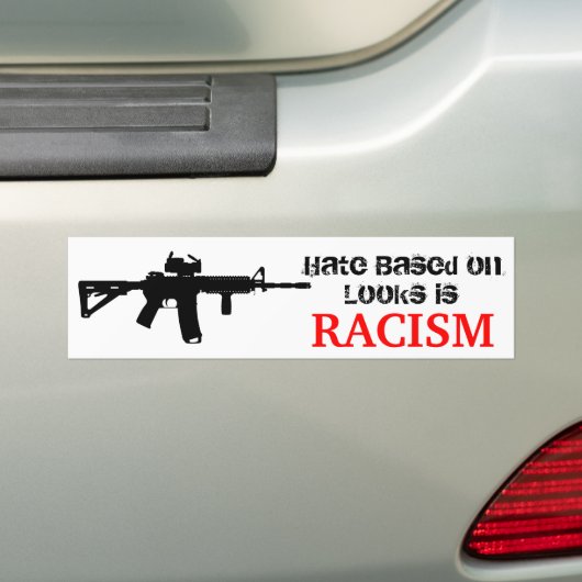 Ar15 Racisme Sticker (Op auto)