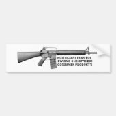 ar15preban bumpersticker (Voorkant)