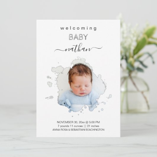 *~* AR21 Aankondiging van Artsy Photo BOY Girl (Staand voorkant)