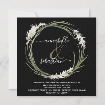 *~* AR21 RSVP Pampas Grass QR WEDDING