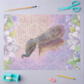 *~* AR23  bloemen Franse ontkoppeling van voetgang Tissuepapier (Craft)