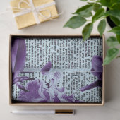 ** AR23 Bloemen  Victoriaans ontkoppeling  Tissuepapier (Geschenk)