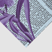 ** AR23 Bloemen  Victoriaans ontkoppeling  Tissuepapier (Detail)