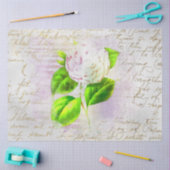 ** AR23 Floral Old Handwriting ontkoppeling Tissuepapier (Craft)
