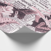 * AR23  krantenpapier voor vlinderbloemigen Cadeaupapier (Hoek)