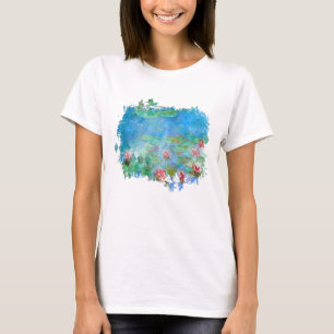 ** AR23 Monet Lily Pads Pond Schilderen T-Shirt