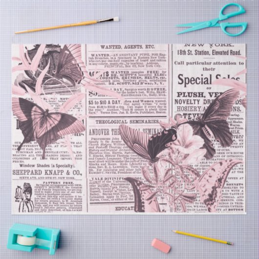 * AR23  ontkoppeling van vlinderbloemigen  Tissuepapier (Craft)