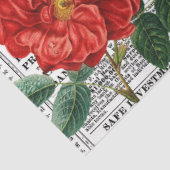 ** AR23 Oude  ontkoppeling van Floral Victoriaans  Tissuepapier (Detail)