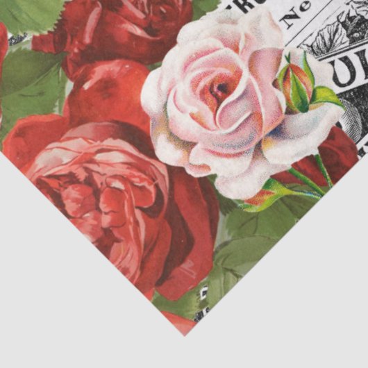 * AR23 Rozen  ontkoppeling bloem Tissuepapier (Detail)