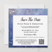 ** AR6 QR Sterren FOTO - Trouwwebsite Save The Date (Achterkant)