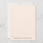 *~* AR6 QR WEDDING Rozen Hartelijk opslaan DATUM Kaart (Achterkant)