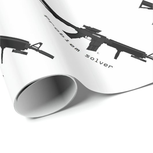 AR-15 (AOM-ontwerp) Cadeaupapier (Rol Hoek)