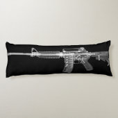 AR-15 AR15 Pistool van riffels Vuurarm ReAL X-RAY Lichaamskussen (Achterkant)