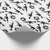 AR-15 cadeauomslag. Cadeaupapier (Hoek)