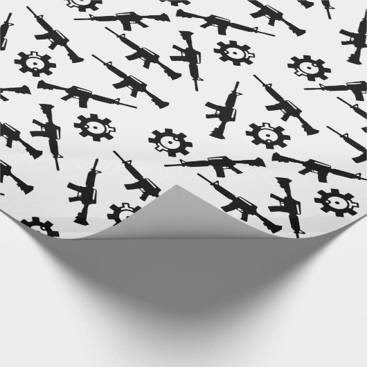 AR-15 cadeauomslag. Cadeaupapier (Hoek)