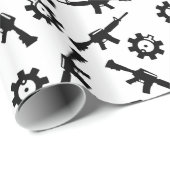 AR-15 cadeauomslag. Cadeaupapier (Rol Hoek)