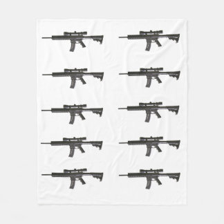 AR-15 FLEECE DEKEN
