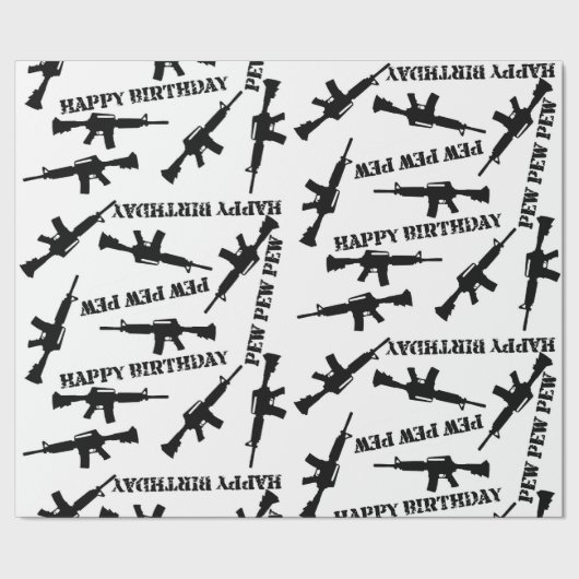 Ar-15 - Gewonnen cadeauverpakking Cadeaupapier (Zoom)