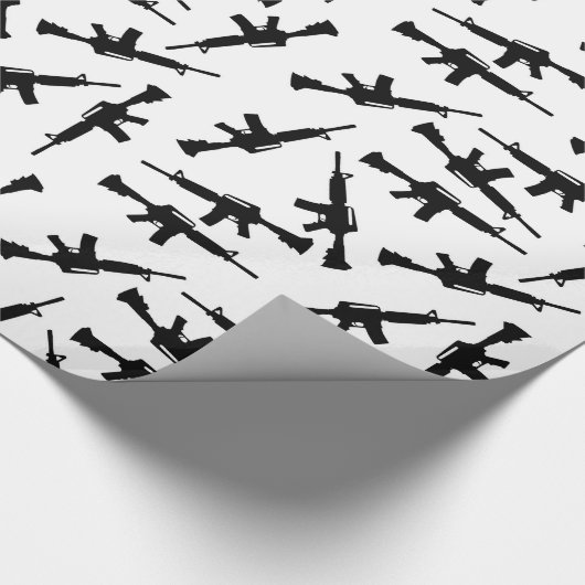 AR-15 Gift Wrap Cadeaupapier (Hoek)