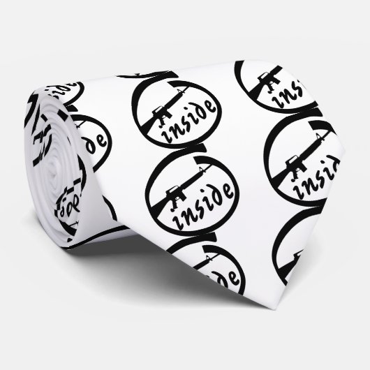 AR-15 Inside Stropdas (Opgerold)