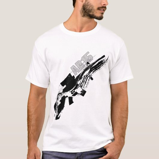 AR 15 LOVER T-SHIRT (Voorkant)